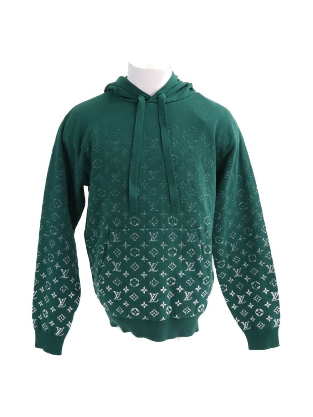 Louis Vuitton Uuso Monogram Gradient Pullover Knit Hoodie